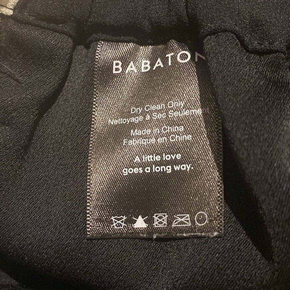 ARITZIA Babaton Dexter pants black with white stripes Size XXS - Picture 8 of 11